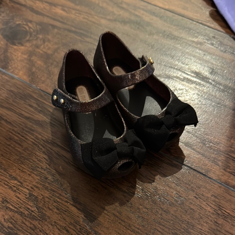 Mini Melissa Black Mary Jane